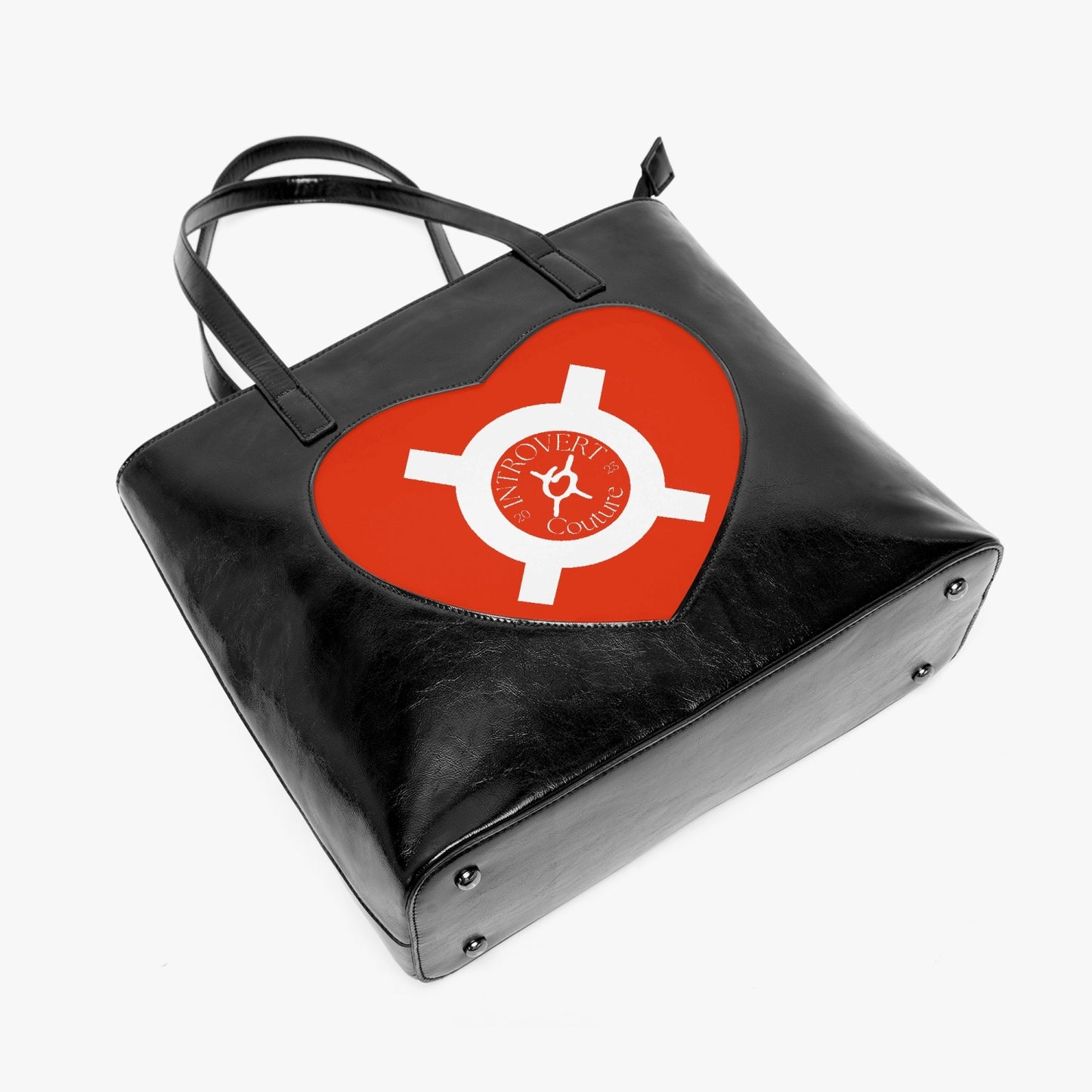 INTROVERT Couture - Heart Tote Bag 24