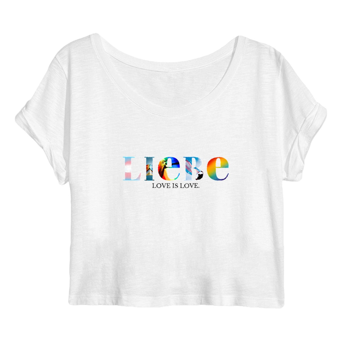 LIEBE - Crop Top - PRIDE 24